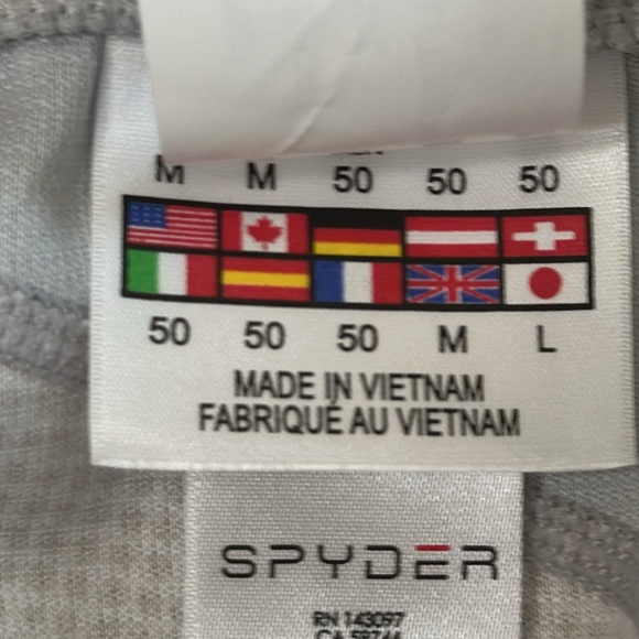 Spyder DAVOS SHORT - Grey Print - Picture 11 of 13